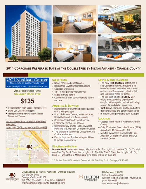 Discount for Doubletree hotel