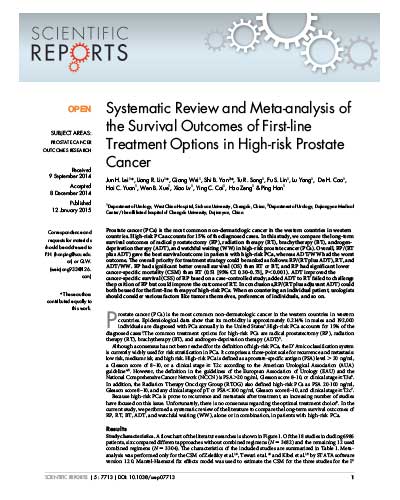 Systematic-Review-and-Meta-analysis-of-the-Survival-Outcomes-of-First-line-Treatment-Options-in-High-risk-Prostate-Cancer